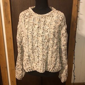 Long sleeve multicolor sweater